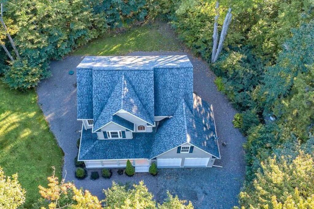 Luxury 4 Bedroom House In Pocono Mountains In Golf Course Near Lake Tobyhanna Exterior foto